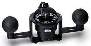 Ritchie YB500 Globemaster Compass, Yoke Mounted, Black