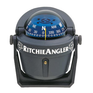 Ritchie RA-91 RitchieAngler Compass, Bracket Mount, Gray