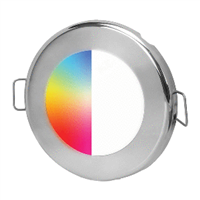 Hella Marine EuroLED75 RGBW Downlight - Stainless Steel Bezel 017884011