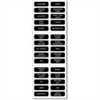 Blue Sea 8030 DC Panel Basic 30 Label Set