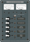 Blue Sea 8081 Panel DC V/Ammeter 5 Position Circuit Breaker Panel