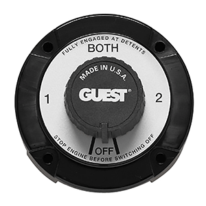Guest 2111A Universal Mount Battery Selector Switch without Afd