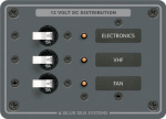 Blue Sea 8025 Panel DC 3 Circuit Breaker