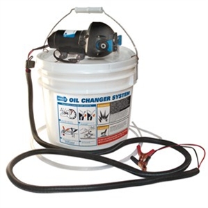 Jabsco DIY Oil Change System with Pump & 3.5 Gallon Bucket 17850-1012