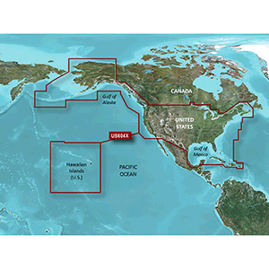 Garmin BlueChart g3 HD - HXUS604x - US All & Canadian West - microSD/SD