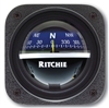 Ritchie V-537B Explorer Compass, Bulkhead Mount, Blue Dial