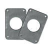 TACO Backing Plates for Grand Slam Outriggers, Anodized Aluminum BP-150BSY-320-1 