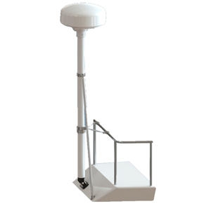 Seaview 8' Radar Mast Pole Kit with One Stand-off Kit RM8KT1