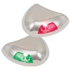 Perko Stealth Series LED Side Lights - Horizontal Mount - Red/Green 0616DP2STS