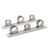 TACO 3-Rod Hanger with Poly Rack, Polished Stainless Steel F16-2753-1