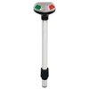 Perko Stealth Series LED Bi-Color 12" Pole Light - Small Threaded Collar - 2 Mile 1619DP2BLK