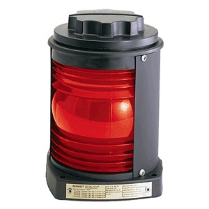 Perko Side Light - Black Plastic, Red Lens 1127RA0BLK