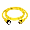 Marinco 50Amp 125/250V Shore Power Cable, 25', Yellow 6152SPP-25