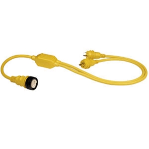 Marinco RY504-2-30 50A Female to 2-30A Male Reverse " Y" Cable RY504-2-30