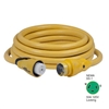 Marinco CS503-25 EEL 50A 125V Shore Power Cordset, 25', Yellow CS503-25