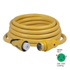 Marinco CS503-50 EEL 50A 125V Shore Power Cordset, 50', Yellow CS503-50