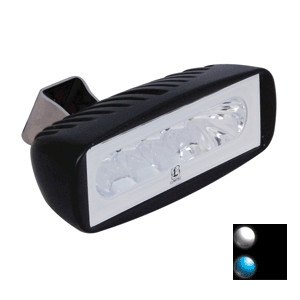 Lumitec Caprera 2 Dual Color LED Floodlight, White & Blue Dimming Light 101217