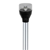 Attwood LED Articulating All Around Light, 24" Pole 5530-24A7