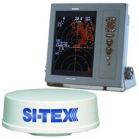 SITEX T-2041A 4kW 25" Radome 36 mile, 10.4" Color TFT LCD Display