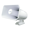 Speco 4" x 6" Weatherproof PA Speaker Horn - White