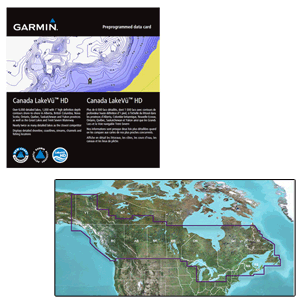 Garmin Canada LakeVu HD - MicroSD/SD for GPSMAP Series, Montana & Oregon Handhelds 010-C1113-00