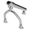 Rupp Adjustable Center Rigger Base, Silver CA-0001