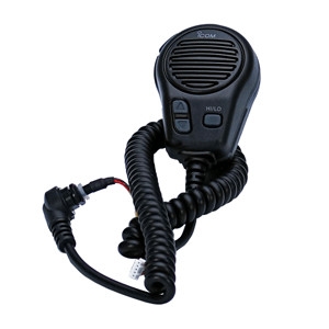 Icom Standard Hand Mic for M304 & M412, Black HM164B