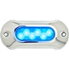 Attwood Light Armor Underwater LED Light, 6 LEDs, Blue 65UW06B-7