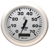 Faria Dress White 4" Tachometer with Hour meter, 7,000 RPM (Gas, Outboard) 33140