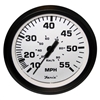 Faria Euro White 4" Speedometer, 55MPH (Mechanical) 32909