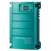 Mastervolt ChargeMaster 25A Battery Charger -120/230V Input 3 Bank, 12V, 44010250