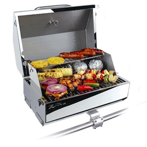 Kuuma 216 Elite Gas Grill, 216" Cooking Surface, Stainless Steel