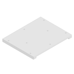 Edson Vision Mounting Plate for Simrad HALO Open Array, Hard Top Only 68950