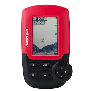 HawkEye FishTrax 1C Handheld Fish Finder with HD Color VirtuView Display