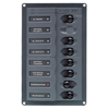 BEP AC Circuit Breaker Panel without Meters, 6 Way with Double Pole Mains