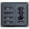 BEP AC Circuit Breaker Panel without Meters, 2DP AC230V Stainless Steel