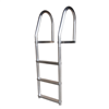 Dock Edge Fixed Eco, Weld Free Aluminum 3-Step Dock Ladder, 2073-F