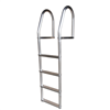 Dock Edge Fixed Eco, Weld Free Aluminum 4-Step Dock Ladder 