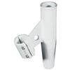 Lee's Clamp-On Rod Holder - White Aluminum - Vertical Mount - Fits 1.660" O.D. Pipe