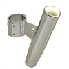 C.E. Smith Aluminum Clamp-On Rod Holder, Vertical, 2.375" OD, Fits 2" Pipe