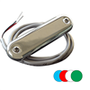 Shadow-Caster Courtesy Light with 2' Lead Wire - 316 Stainless Steel Cover - RGB Multi-Color - 4-Pack