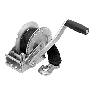 Fulton 1,100 lbs. Single Speed Winch with 20' Strap Included
