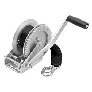 Fulton 1800lb Single Speed Winch with 20' Strap Included