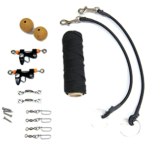 Tigress Deluxe Rigging Kit, Black Nylon