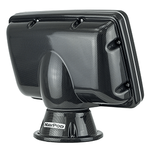 NavPod PP4400 PowerPod Uncut (Usable Face = 8.75"W x 6"H) (22.2cm W x 15.2cm H) - Carbon Black, PP4400-C