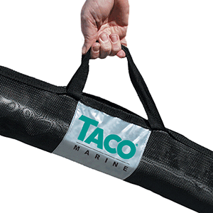 TACO Outrigger Black Mesh Carry Bag, 72" x 12" 