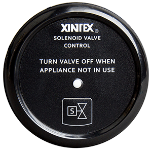 Xintex Propane Control & Solenoid Valve with Black Bezel Display