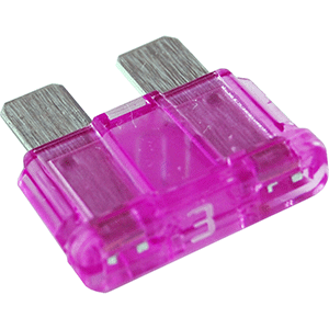 Blue Sea ATO/ATC Fuse Pack, 3A, 25-Pack