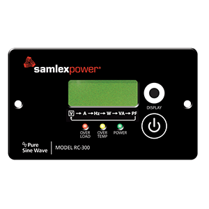 Samlex RC-300 Remote On Off Control Use With PST 3000 Watt, RC-300