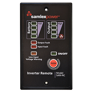 Samlex SAM-Rc Remote Control For Sam Series Inverters, SAM-RC